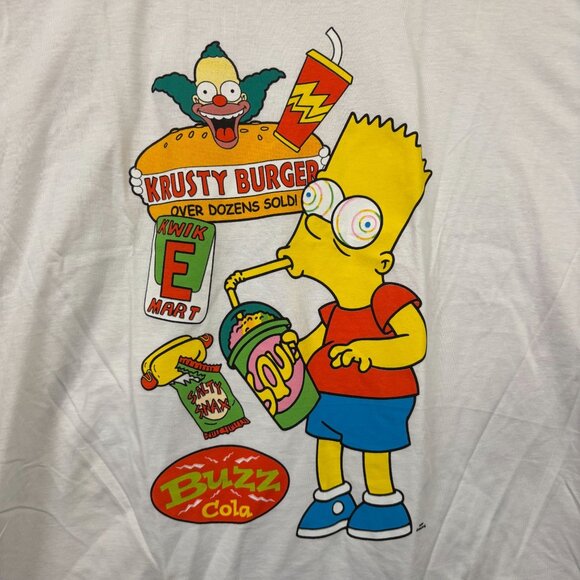 The Simpsons Bart Simpson Buzz Cola Squishee High T-Shirt XL - Picture 2 of 4